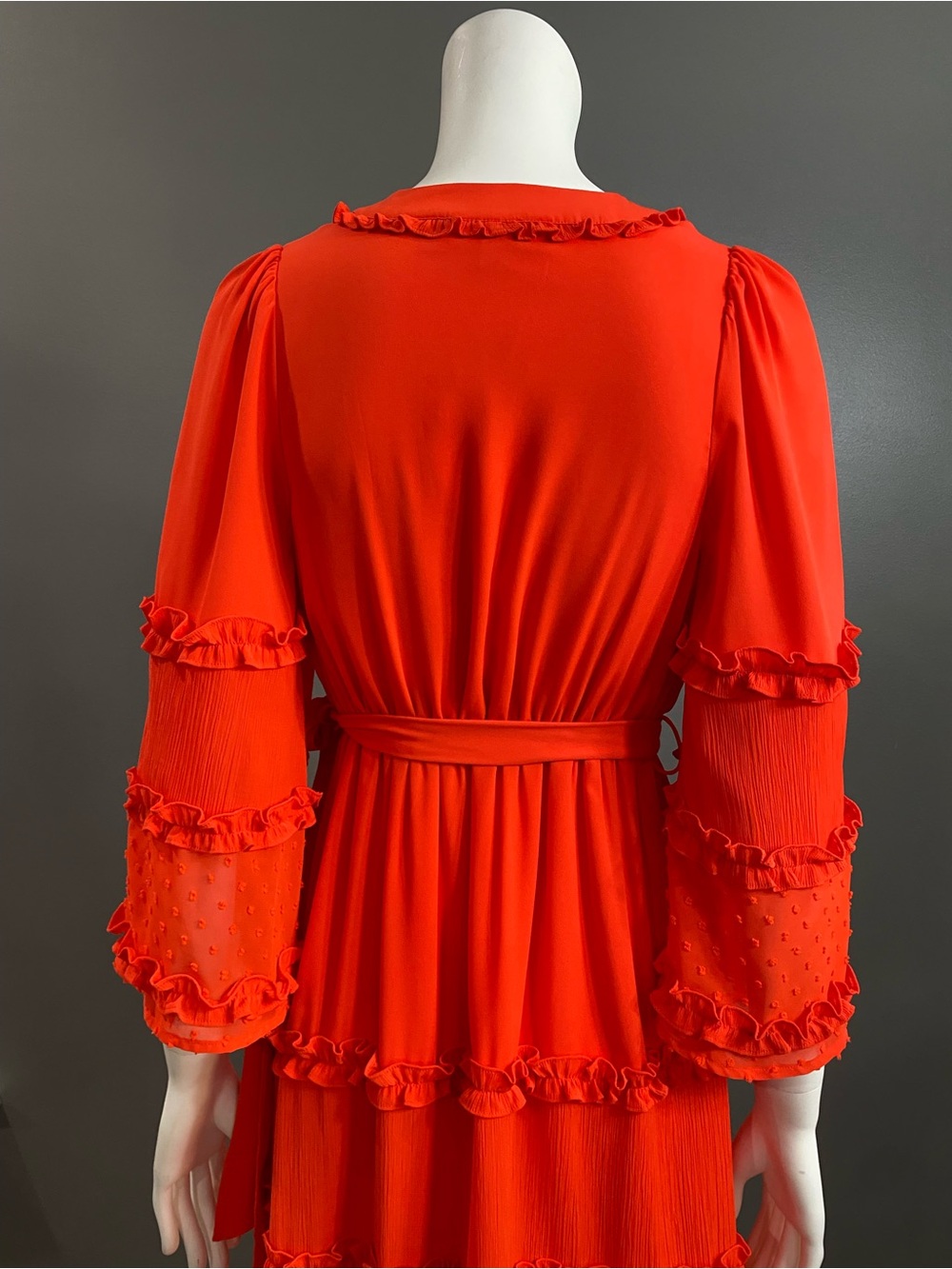 Alexis x Target Angel Sleeve Tiered Ruffle Dress Size XXS - Picture 8 of 13